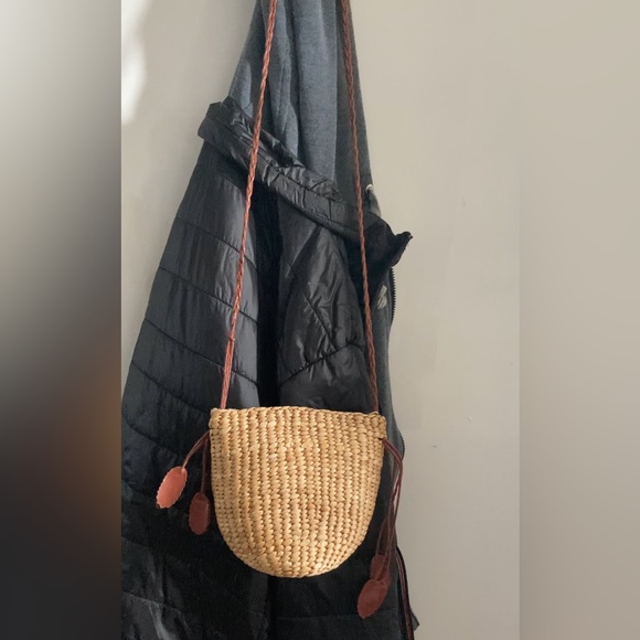 Handwoven Water Hyacinth purse crossbody bag summer vibe - Picture 2 of 6